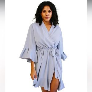 Ruffle Robe